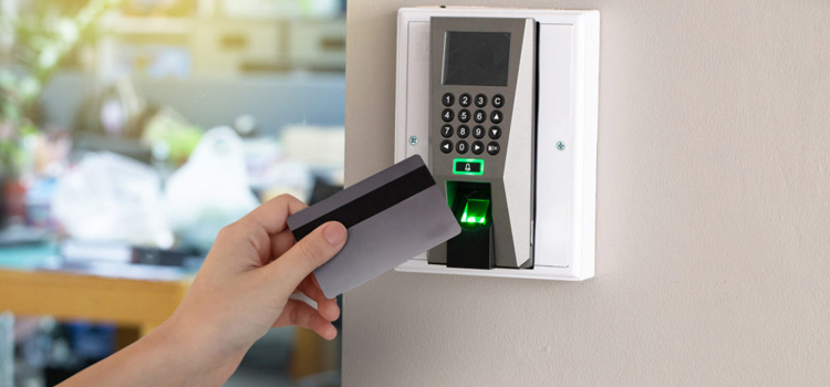 key card entry system Wright